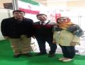 آقای موسوی  در غرفه بازی سایت