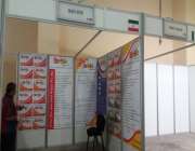 چیدمان و اماده سازی غرفه های حاضر در نمایشگاه اترکس ATRAX 2015 یک رو قبل از شروع نمایشگاه