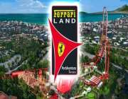 نمایش شبیه سازی شده مسابقات فرمول یک در Ferrari Park اسپانیا